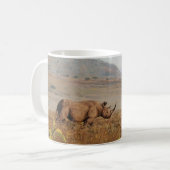 Andrew Denman Rhino-Tasse Kaffeetasse (Vorderseite Links)