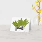 Andrew die Ameise Karte (Gelbe Blume)