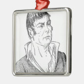 Andrew-Glücksspiel Silbernes Ornament (Links)