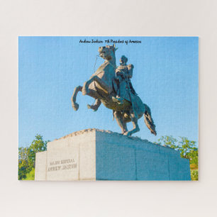 Andrew Jackson 7. Präsident von Amerika. Puzzle