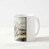 Andrew Jackson am Kampf von New Orleans Kaffeetasse (VorderseiteRechts)