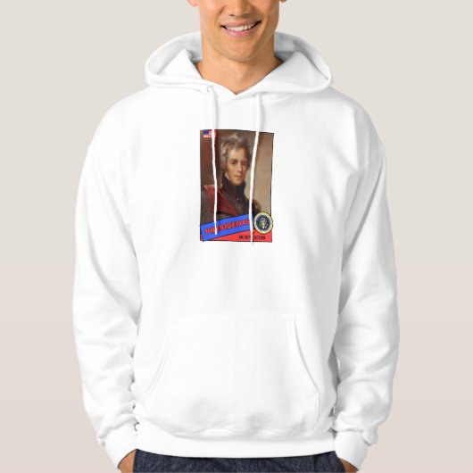 Andrew Jackson Baseball Card Hoodie (Vorderseite)