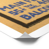 Andrew Jackson Drama 1937 WPA Poster (Ecke)