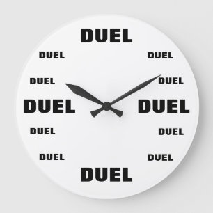 Andrew Jackson "Duel" clock Große Wanduhr