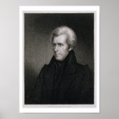 Andrew Jackson (Gravur) Poster (Vorne)