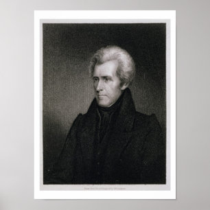 Andrew Jackson (Gravur) Poster