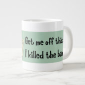 Andrew Jackson I tötete die Banken Jumbo-Tasse (Vorderseite Rechts)