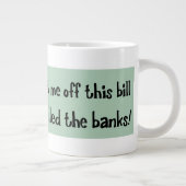 Andrew Jackson I tötete die Banken Jumbo-Tasse (Rechts)