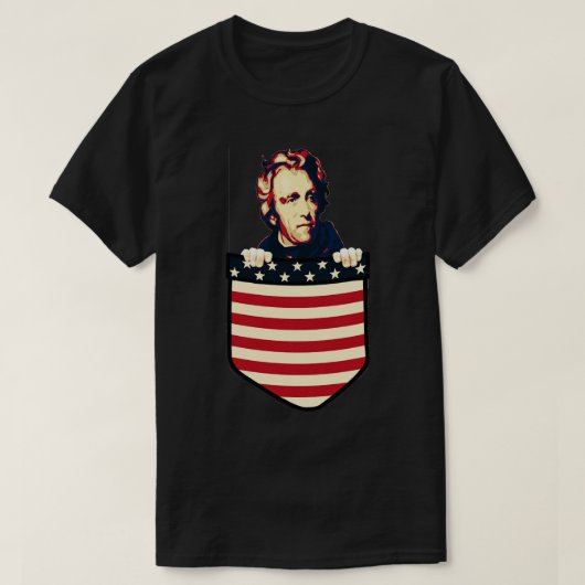 Andrew Jackson in meiner Tasche T-Shirt (Design vorne)