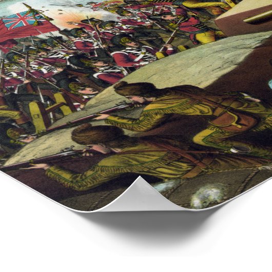 Andrew Jackson — Kampf um New Orleans Poster (Ecke)