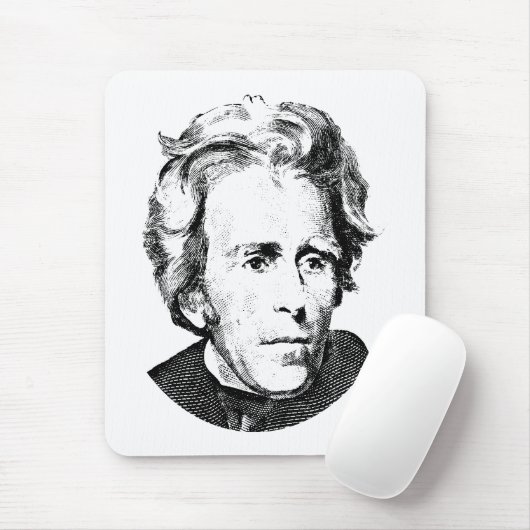 Andrew Jackson Mousepad (Mit Mouse)