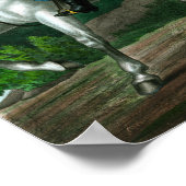 Andrew Jackson on Horseback Poster (Ecke)