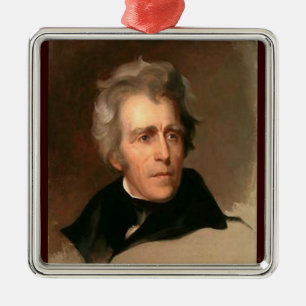 Andrew Jackson Ornament Aus Metall