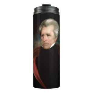 Andrew Jackson Portrait Thermosbecher