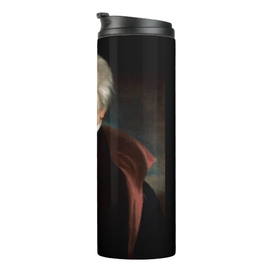 Andrew Jackson Portrait Thermosbecher (Nach rechts gedreht)