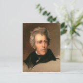 Andrew Jackson Postkarte (Stehend Vorderseite)