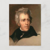 Andrew Jackson Postkarte (Vorderseite)