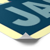 Andrew Jackson Statue New Orleans Poster (Ecke)