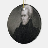 Andrew Jackson (Stich) Keramikornament (Links)