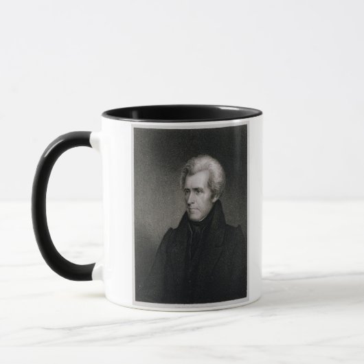 Andrew Jackson (Stich) Tasse (Links)
