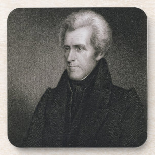 Andrew Jackson (Stich) Untersetzer