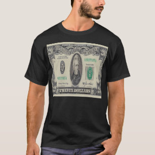 Andrew Jackson Twenty Dollar Bill T-Shirt