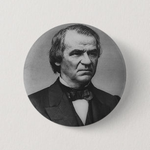 Andrew Johnson 17 Button