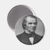Andrew Johnson 17 Magnet (Vorderseite/Rückseite)