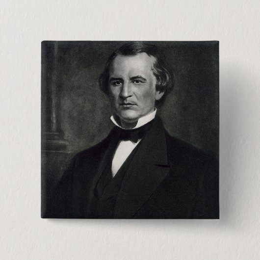 Andrew Johnson (1808-75), 17. Präsident der UNO Button (Vorderseite)
