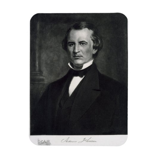 Andrew Johnson (1808-75), 17. Präsident der Verein Magnet (Vertikal)