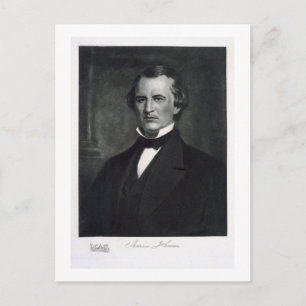 Andrew Johnson (1808-75), 17. Präsident der Verein Postkarte