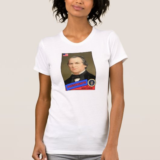 Andrew Johnson Baseball Card T-Shirt (Vorderseite)