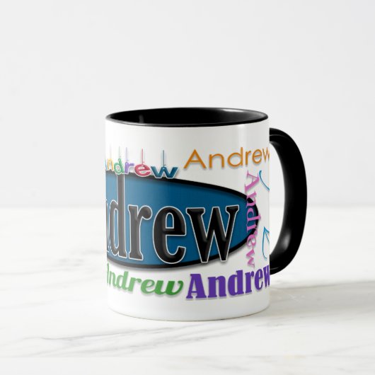 Andrew-Kaffee-Tasse Tasse (VorderseiteRechts)