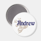 Andrew Magnet (Vorderseite/Rückseite)