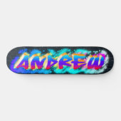 ANDREW Maßgeschneidertes Graffiti-Skateboard Skateboard (Horizontal)