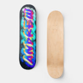 ANDREW Maßgeschneidertes Graffiti-Skateboard Skateboard (Vorderseite)