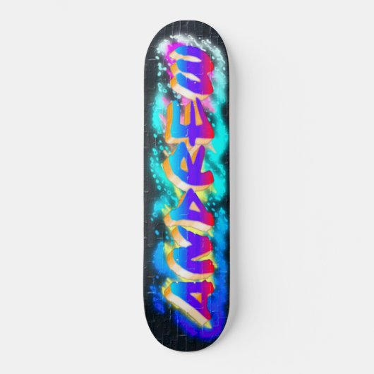 ANDREW Maßgeschneidertes Graffiti-Skateboard Skateboard (Vorderseite)