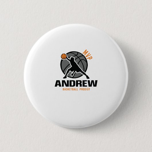 Andrew Mvp Custom Player Basketball Prodigieren Si Button (Vorderseite)
