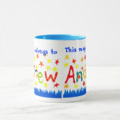 'Andrew' Namensspezifische Ringer-Tasse. Tasse (Zentrum)