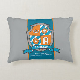 Andrew oder Buchstabe A Jungs Name bedeutet Kinder Dekokissen