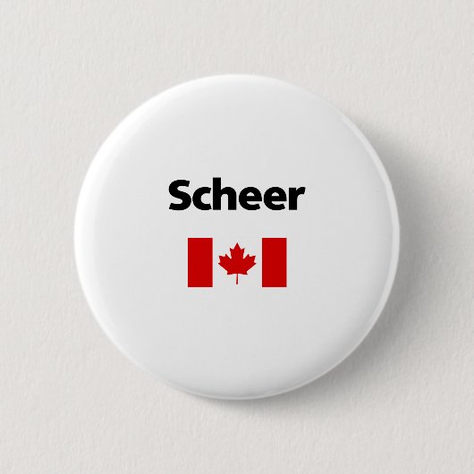 Andrew Scheer Canada kanadische Flagge Licht Farbe Button (Vorderseite)