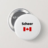 Andrew Scheer Canada kanadische Flagge Licht Farbe Button (Vorne & Hinten)