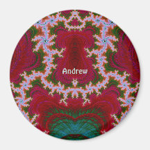 ANDREW ~ Shades of White, Green, Red Christmas ~