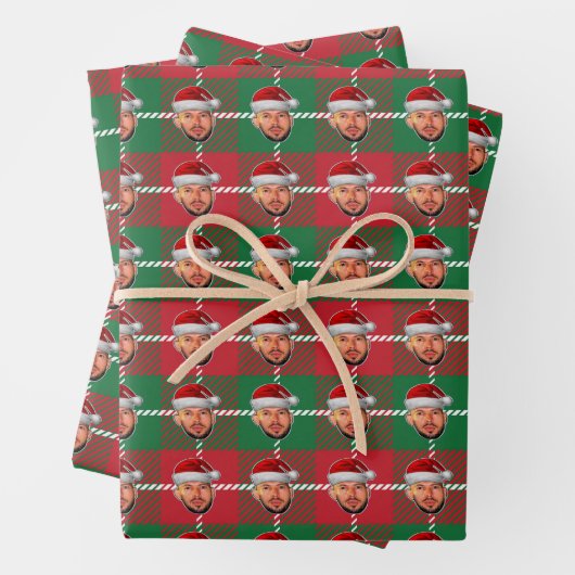 Andrew Tate Christmas Wrapping Paper Set 3 Geschenkpapier Set (Beispiel)