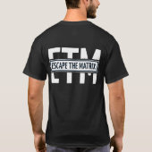 Andrew Tate entkommt der Matrix T-Shirt (Rückseite)