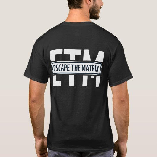 Andrew Tate entkommt der Matrix T-Shirt (Rückseite)