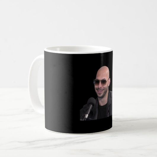 Andrew Tate ist kein echter Mann Kaffeetasse (Vorderseite Links)