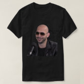 Andrew Tate ist kein echter Mann T-Shirt (Design vorne)
