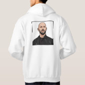 Andrew Tate Portrait Hoodie (Rückseite)