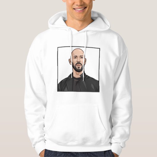 Andrew Tate Portrait Hoodie (Vorderseite)